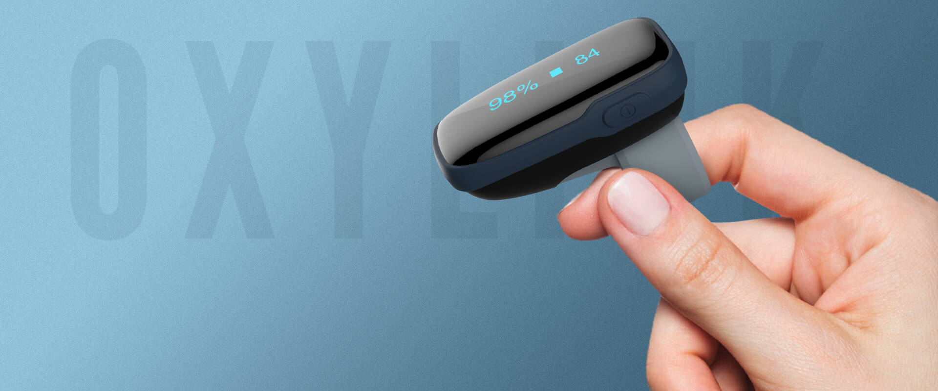 Vibeat Oxylink Home Portable Pulse Oximeter for 12 Hours